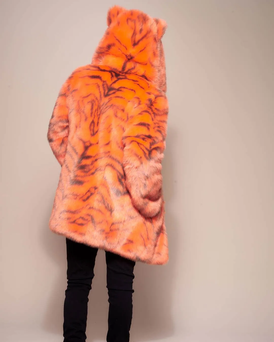 Neon Tiger Limited Edition Classic Faux Fur Coat | Men's