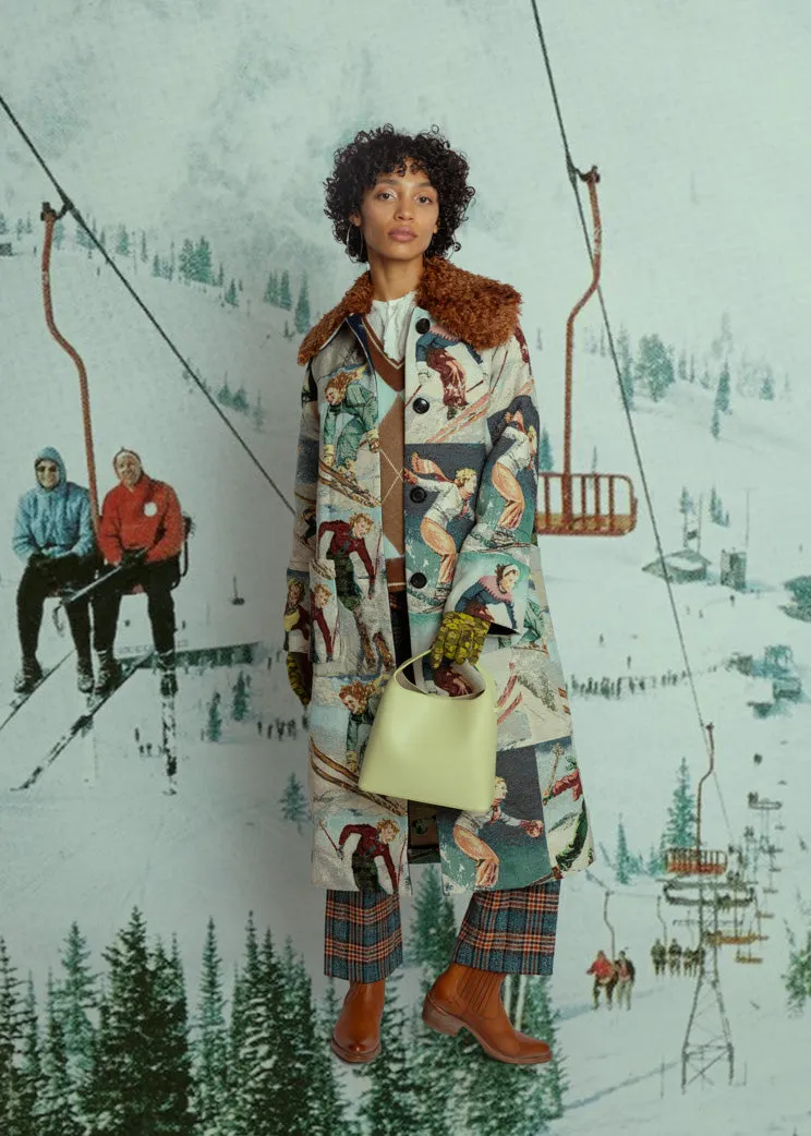 Odeeh Alpine Postcards Coat