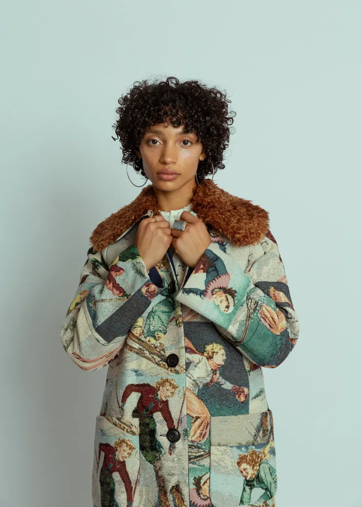 Odeeh Alpine Postcards Coat
