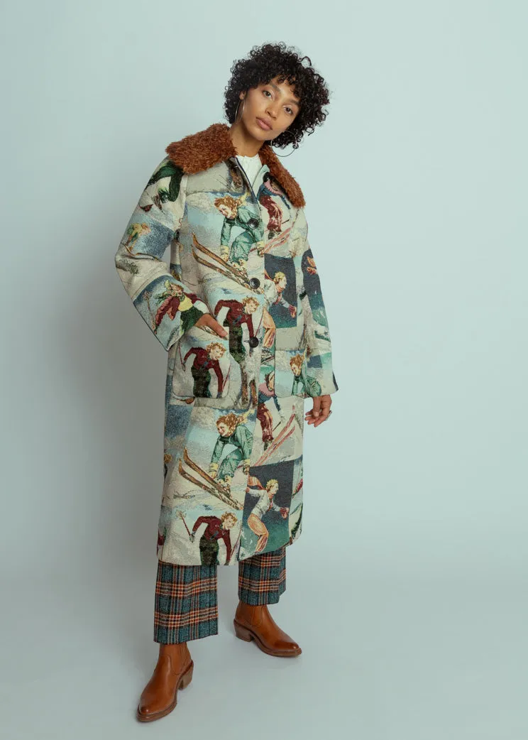 Odeeh Alpine Postcards Coat