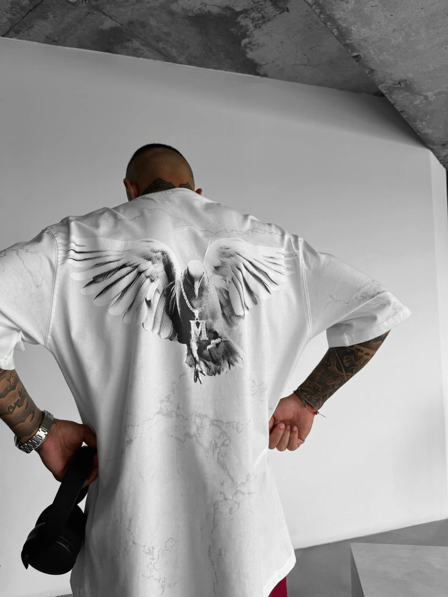 Oversize Aura T-Shirt - Ecru