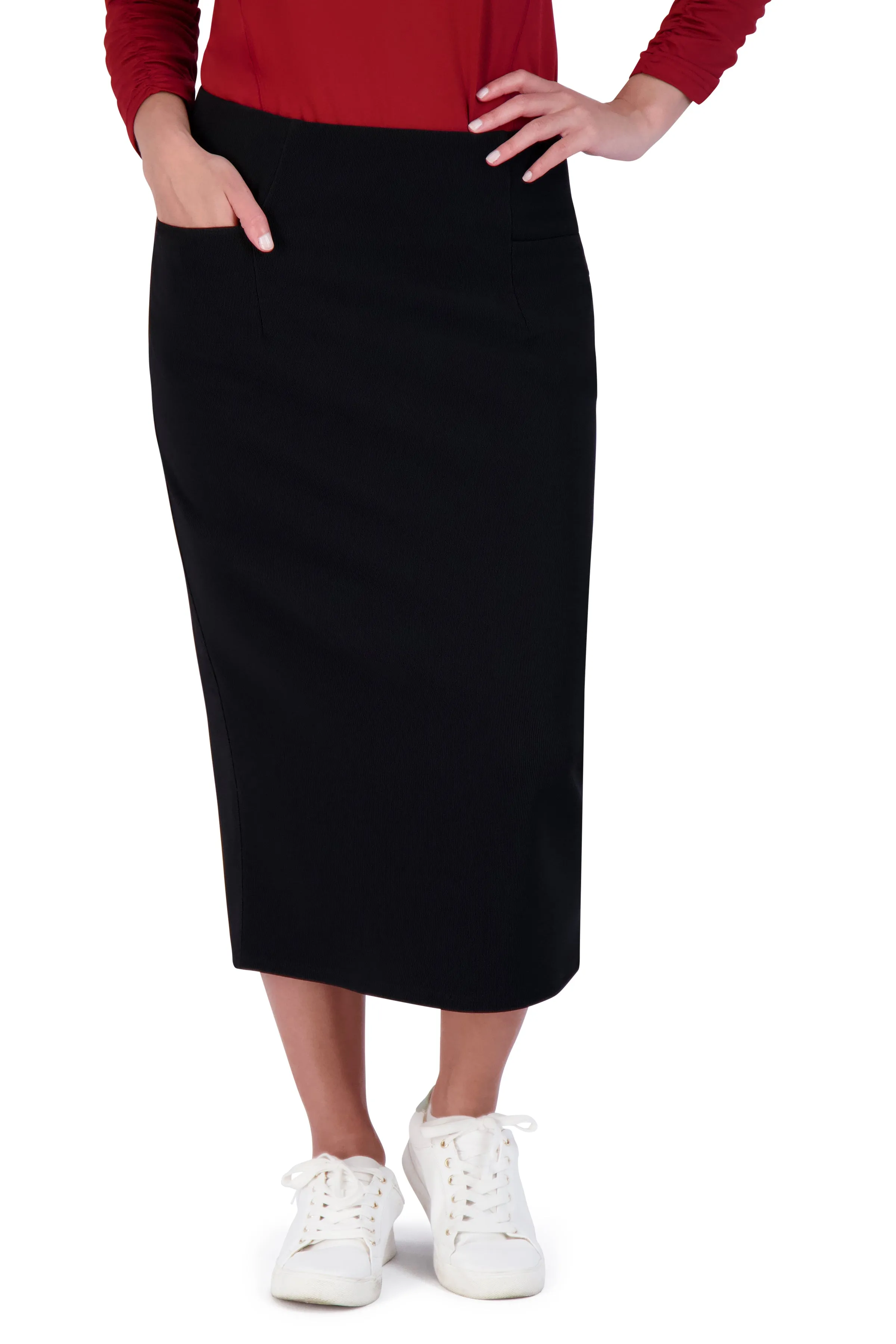 PERFECT FIT PENCIL 29" SKIRT חצאית