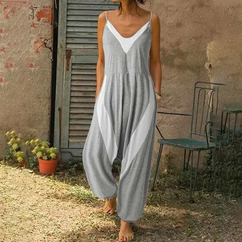 Plus Size Harem Overall