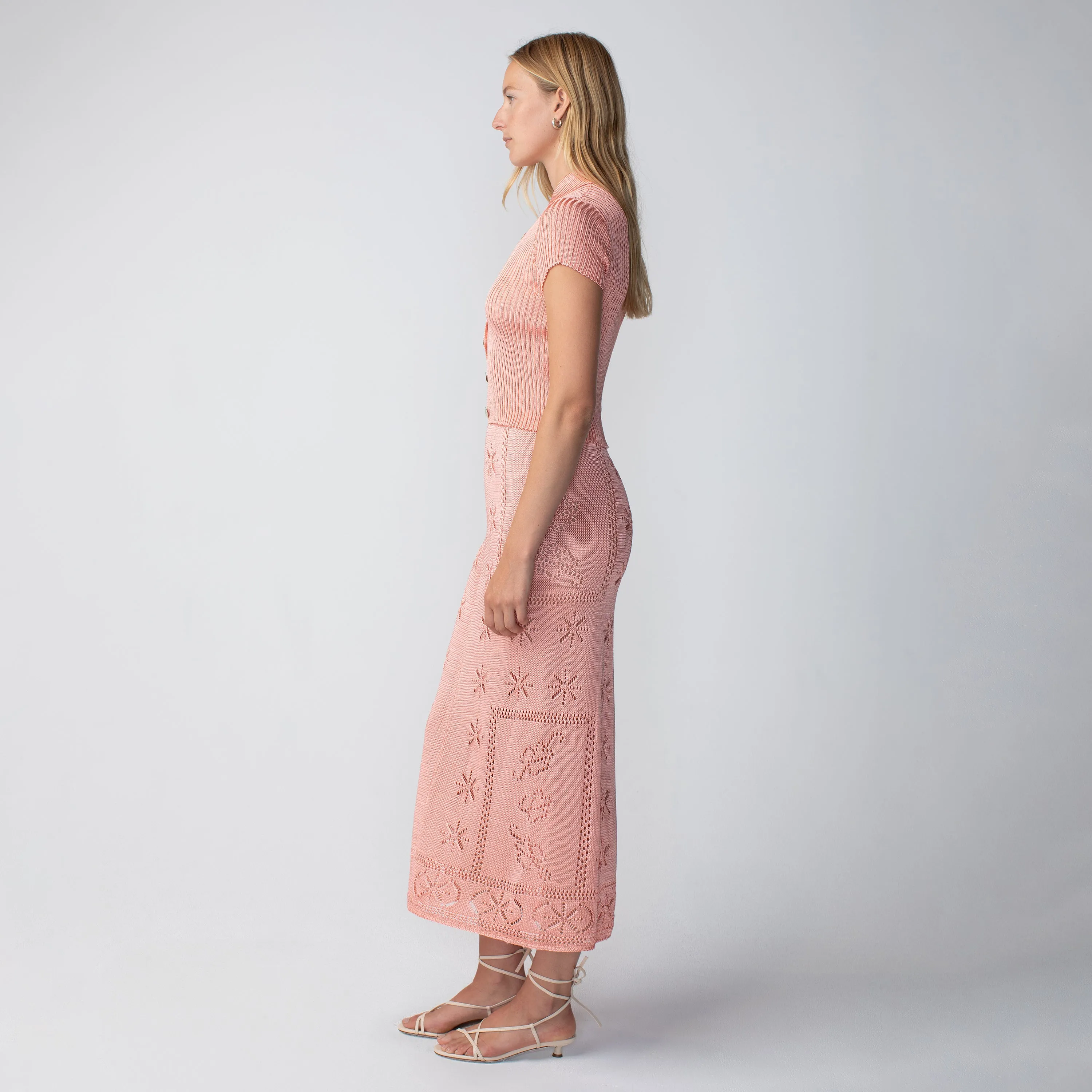 Pointelle Skirt