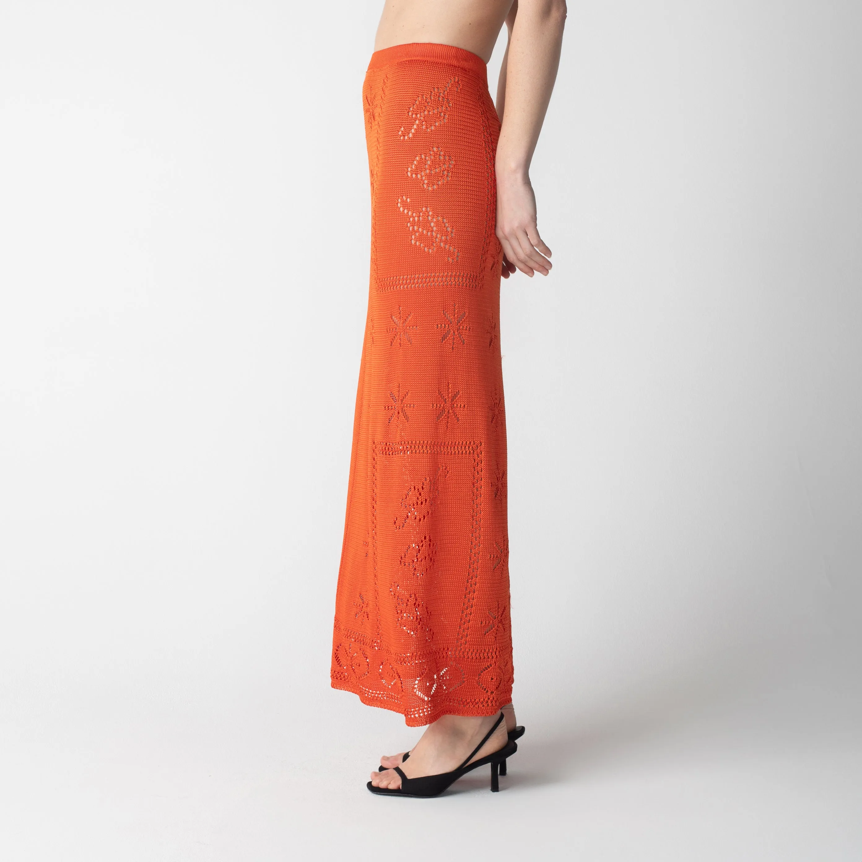 Pointelle Skirt