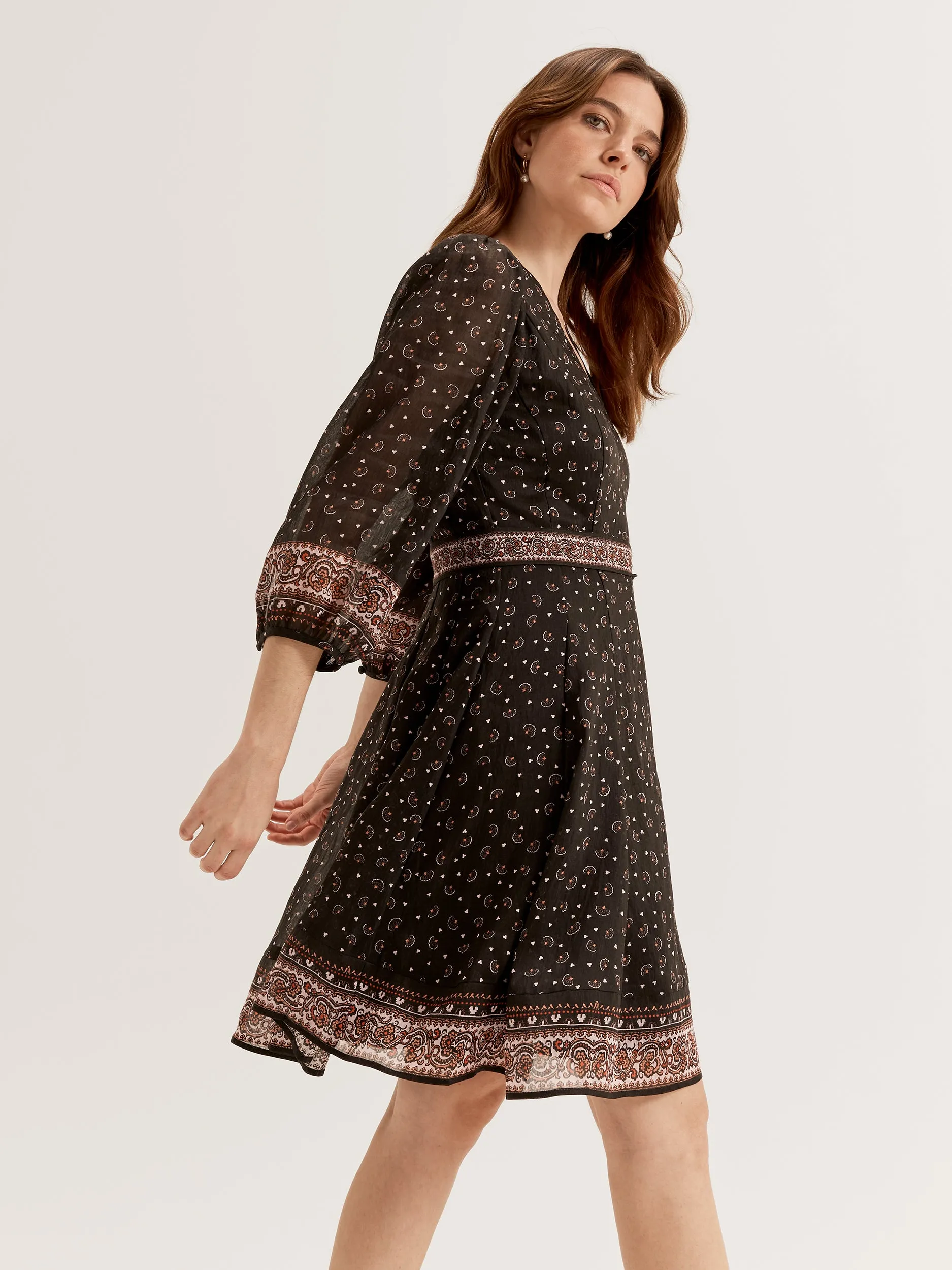 Portofino Paisley Dress
