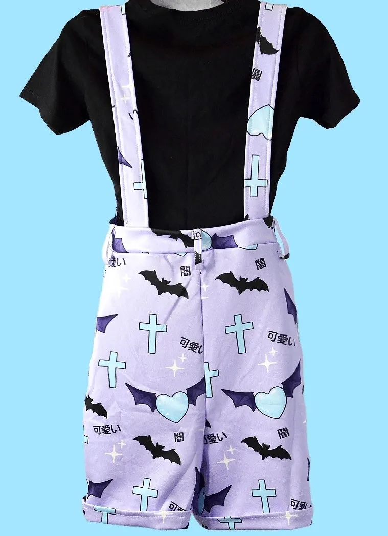Queen Darkness Overall Shorts