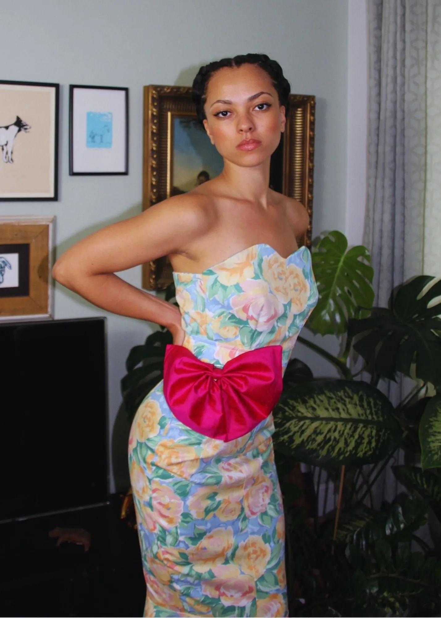 RENT Couture Fishtail Dress