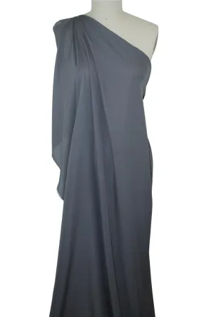 R@ndi R@hm Silk Georgette - Medium Gray