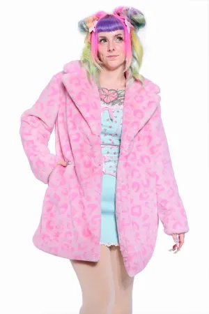 Sarah-Jean Leopard Coat