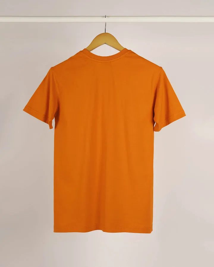 SHORT SLEEVE T SHIRT - Orange