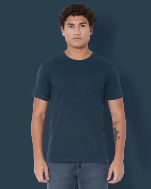 SHORT SLEEVE T SHIRT - Petroleum Blue