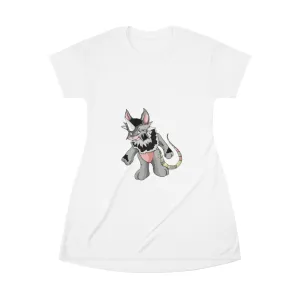 Snibble All Over Print T-Shirt Dress