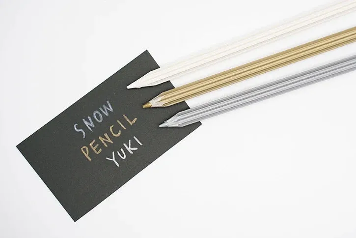 Snow Coloured Pencils with Sharpener