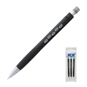 Souvenir Daven Black Mechanical Pencil Set - 3 Pack