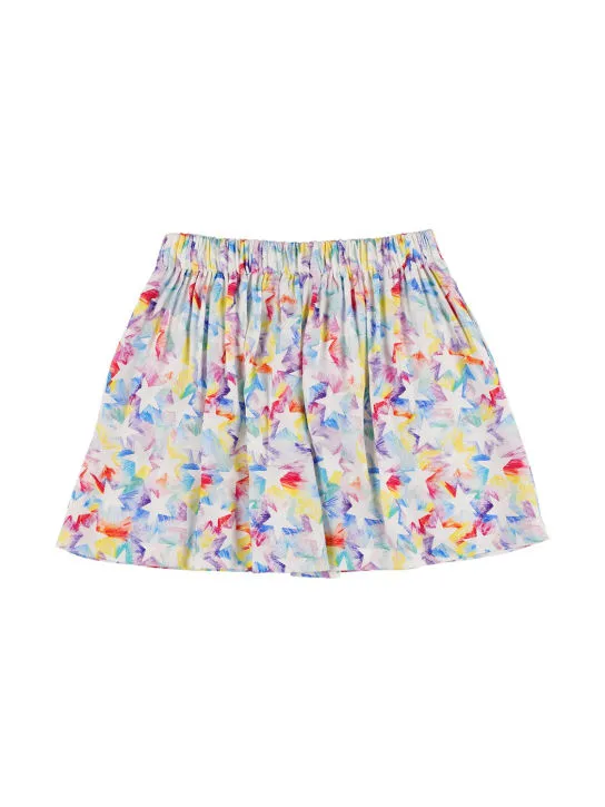 Stella McCartney Kids   Printed viscose skirt 