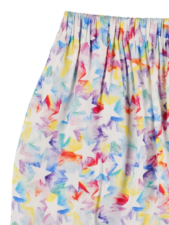 Stella McCartney Kids   Printed viscose skirt 