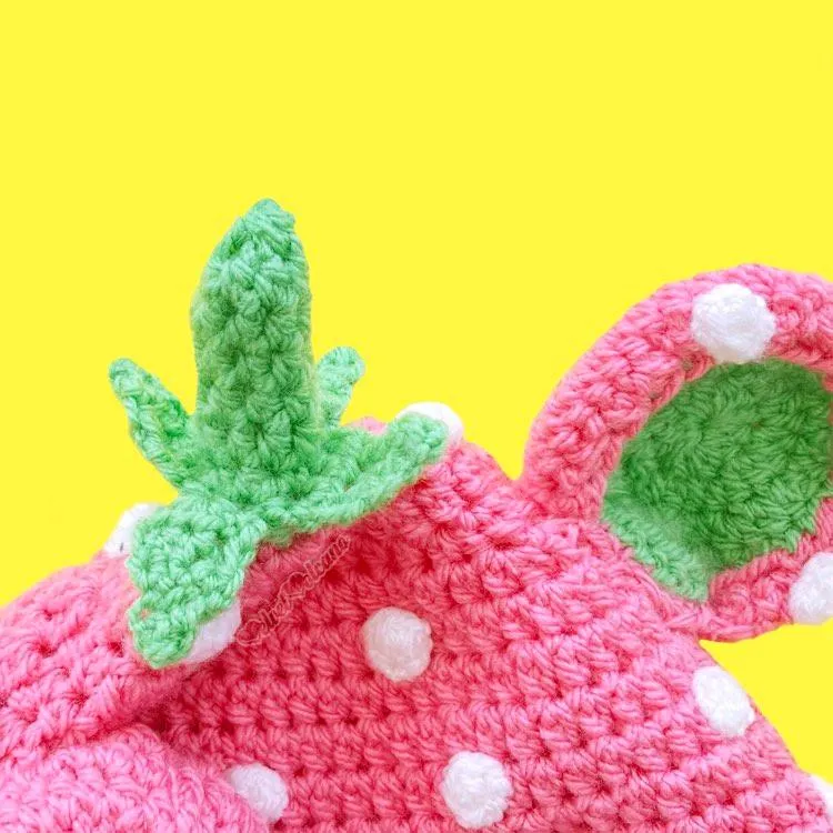 Strawberry Bear Balaclava (Custom Colour)