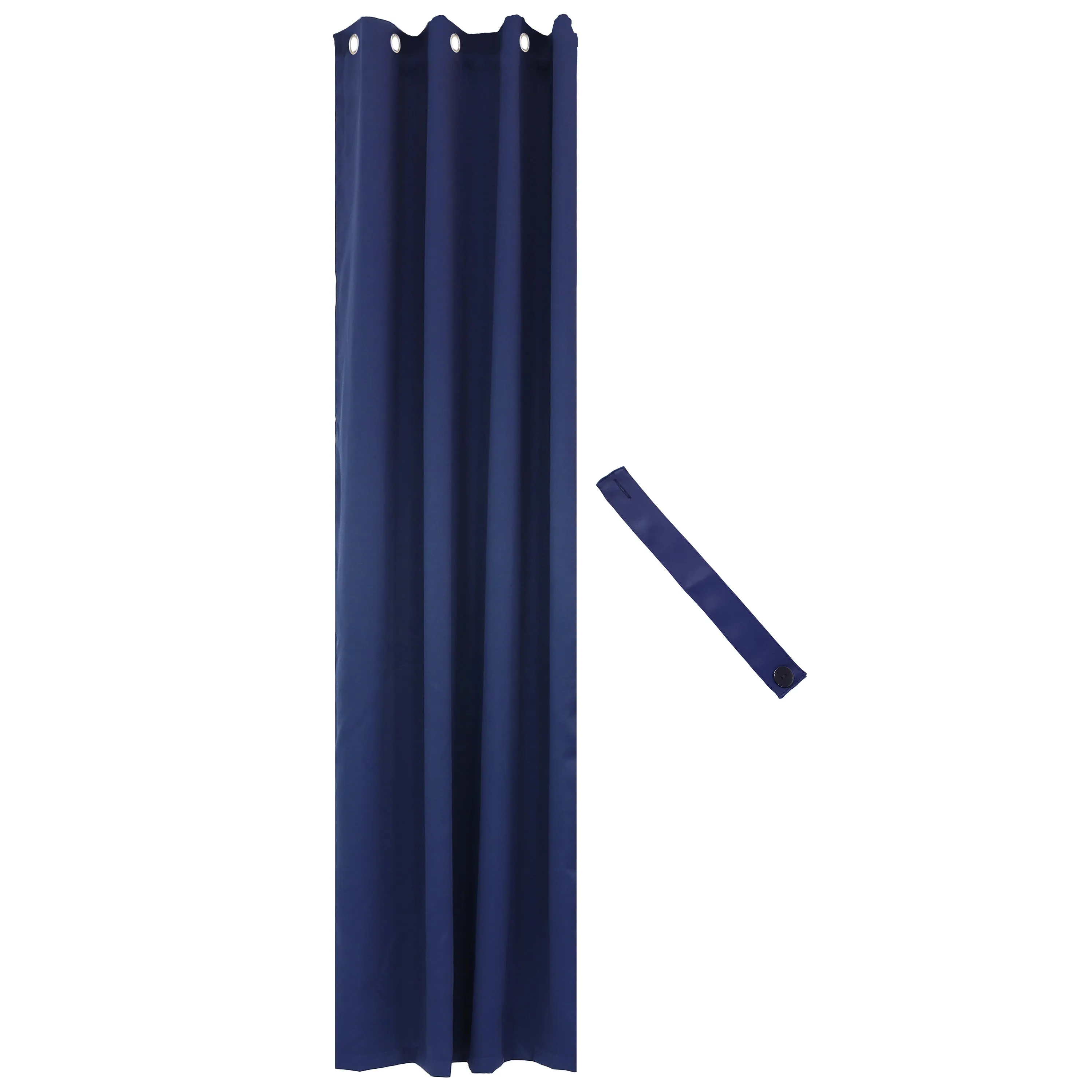 Sunnydaze Outdoor Blackout Curtain Panels with Grommet Top