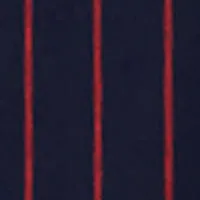 Tailored Pinstripe Pencil Skirt