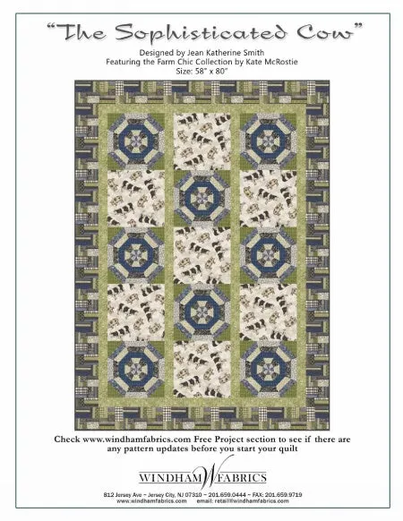 The Sophisticated Cow Pattern