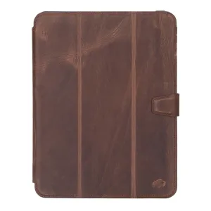 Trigon Leather Folio iPad Pro 11" (2024-M4), Distressed Coffee