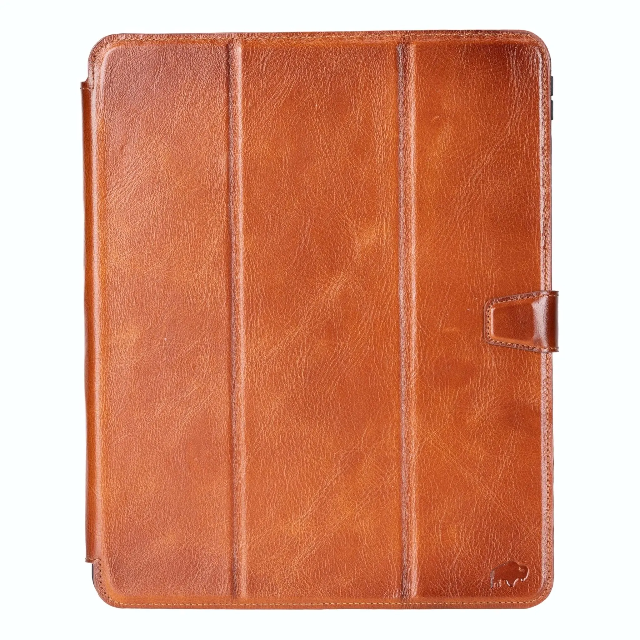 Trigon Leather Folio iPad Pro 13" (2024-M4), Burnished Tan