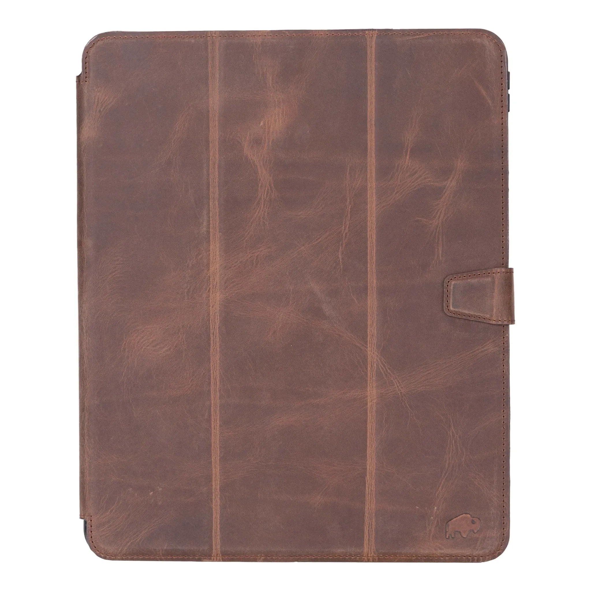 Trigon Leather Folio iPad Pro 13" (2024-M4), Distressed Coffee
