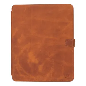 Trigon Leather Folio iPad Pro 13" (2024-M4), Golden Brown