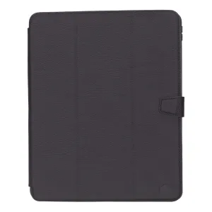 Trigon Leather Folio iPad Pro 13" (2024-M4), Pebble Black