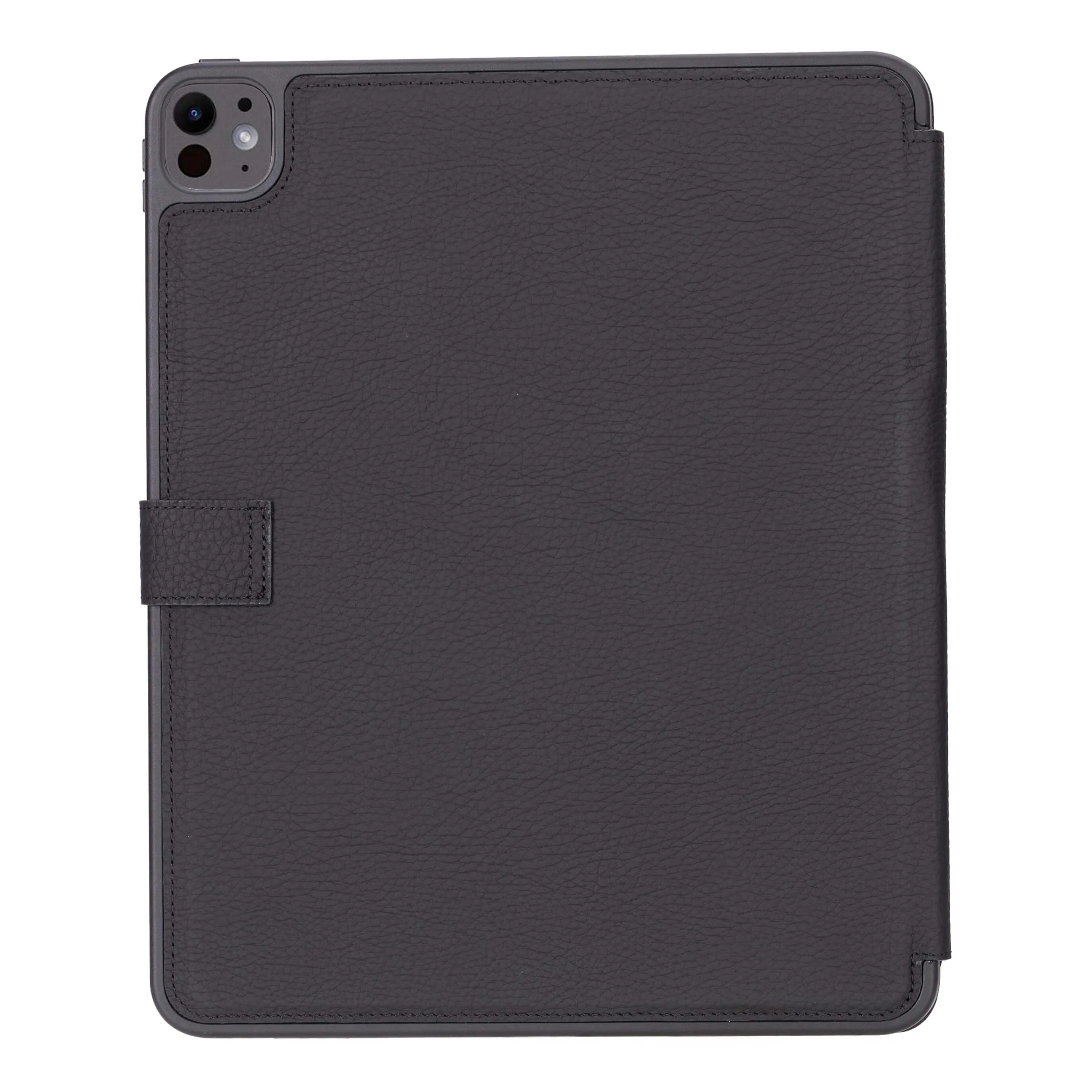 Trigon Leather Folio iPad Pro 13" (2024-M4), Pebble Black