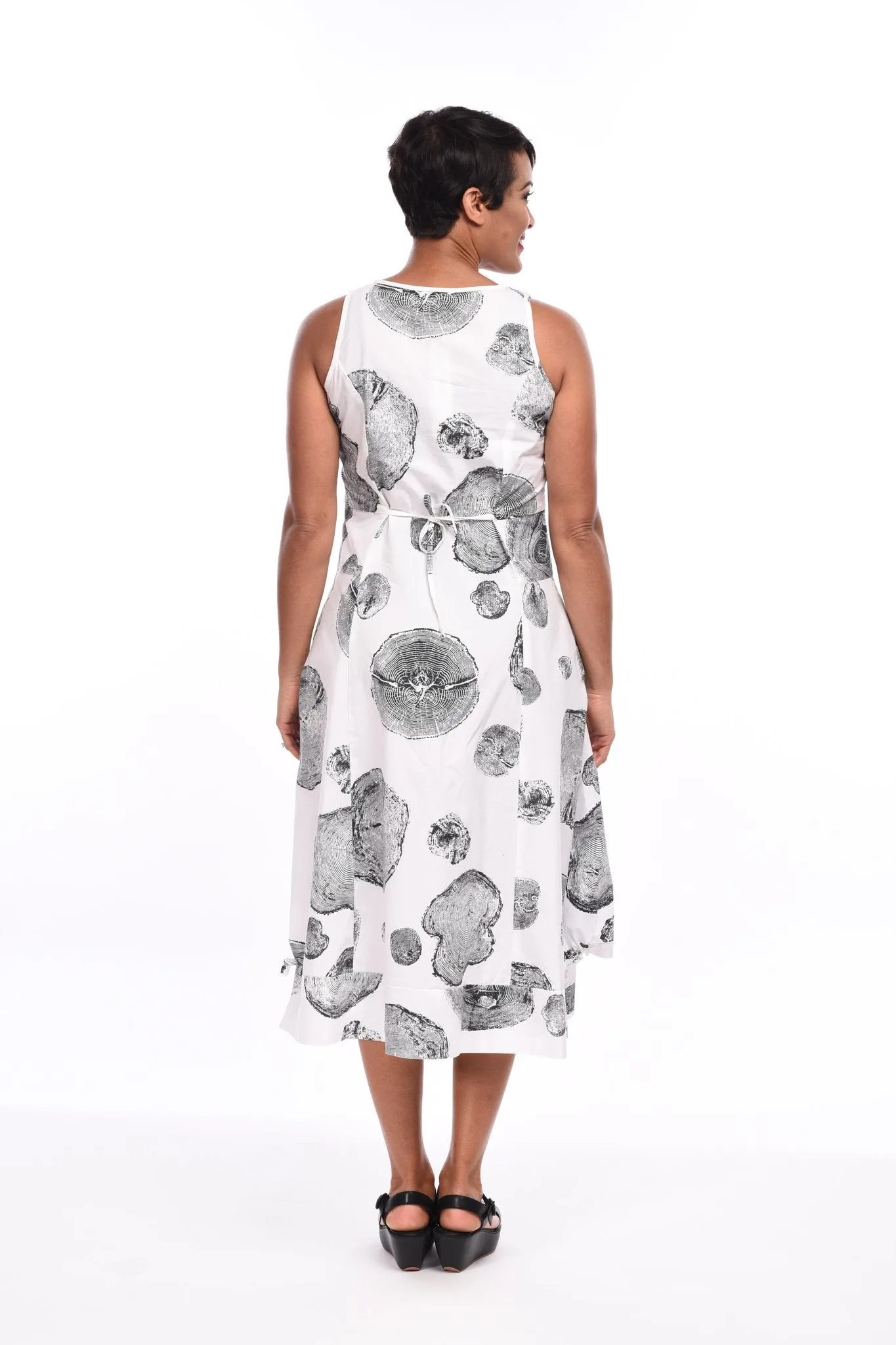 Tulip Tank Dress Cotton Linen Lagenlook Boho Resort XXL