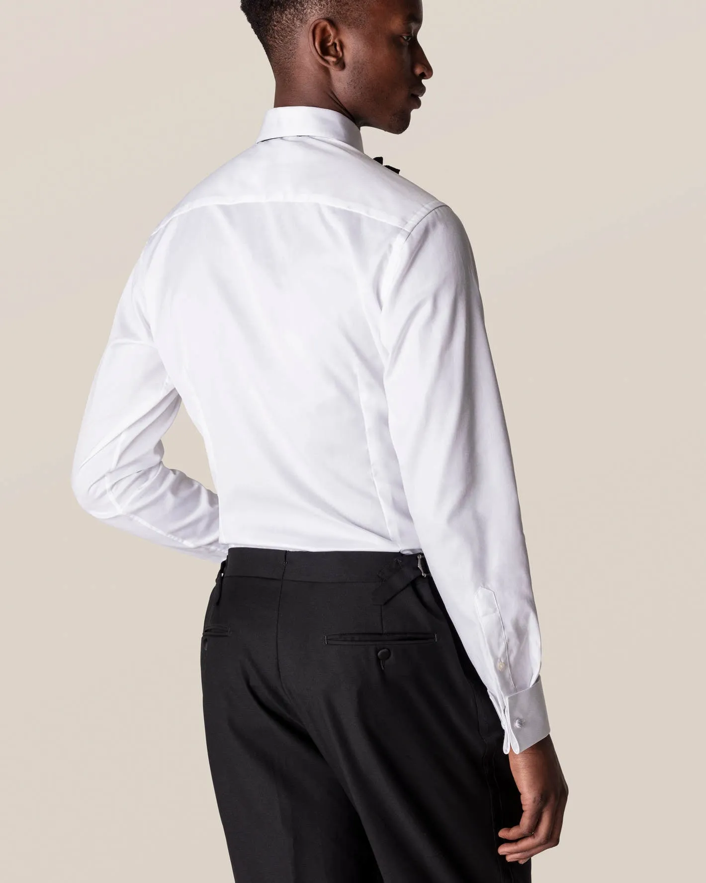 Twill Tuxedo Shirt- Contemporary Fit