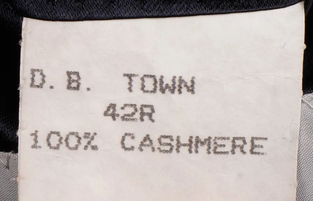 Vintage 1980s Cashmere Coat by Aquascutum - Mens - 42R