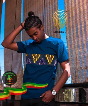 Wazema blue tee