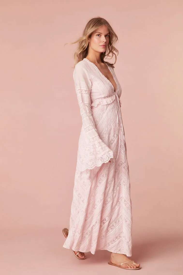 Weil Cotton Lace Maxi Dress