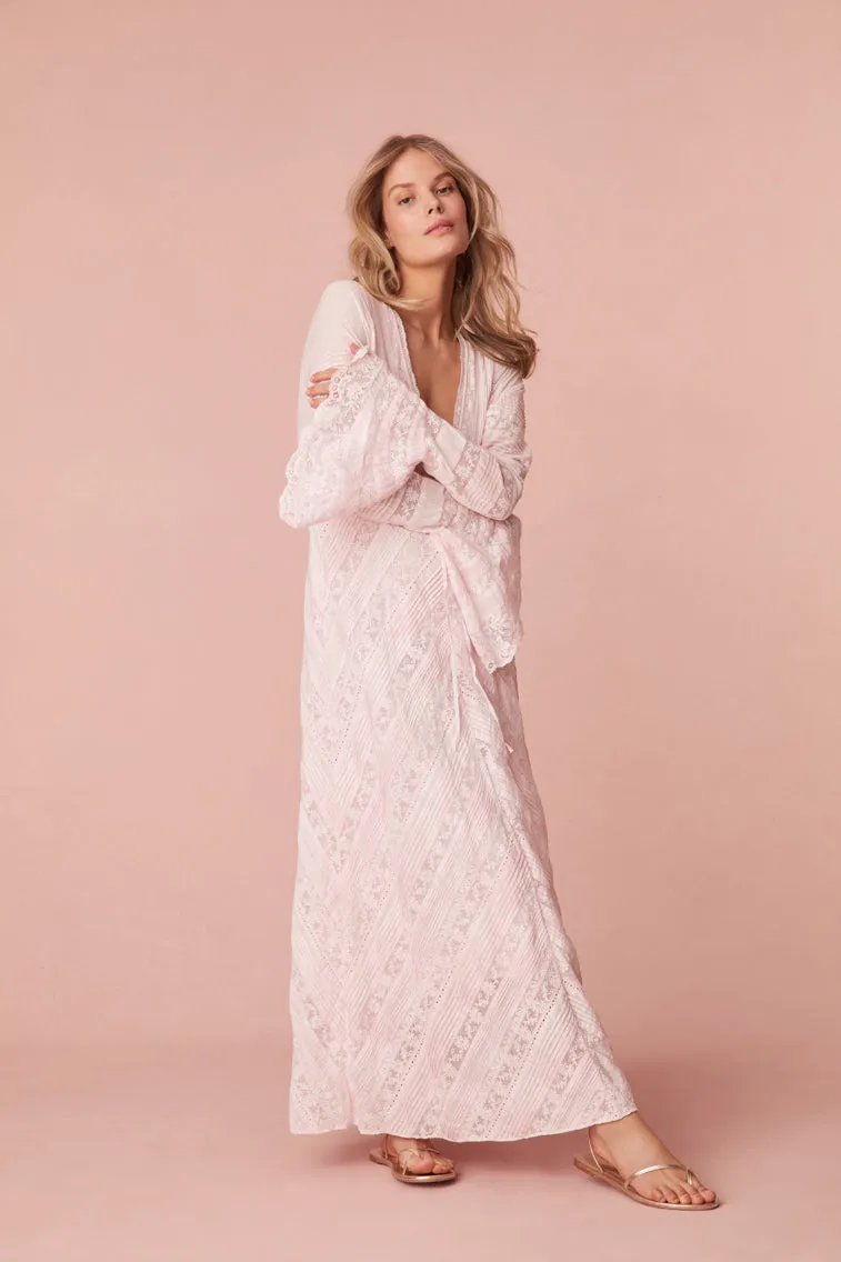 Weil Cotton Lace Maxi Dress