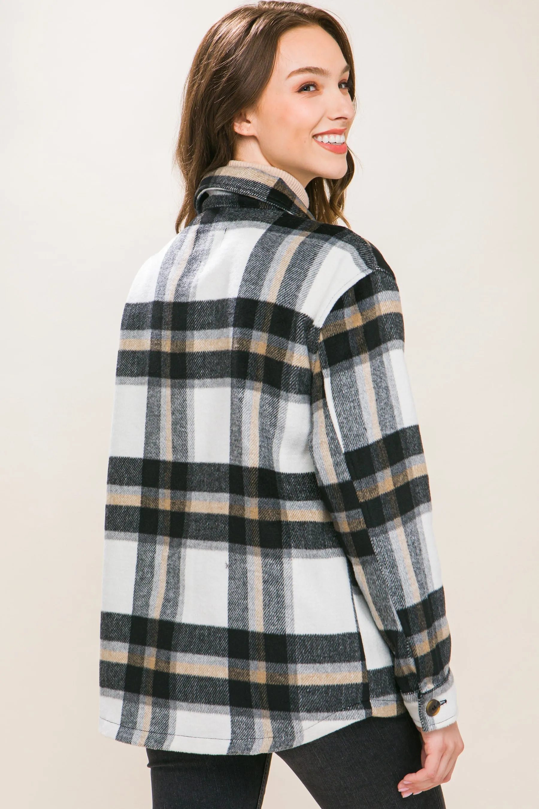Wool Blend Shacket